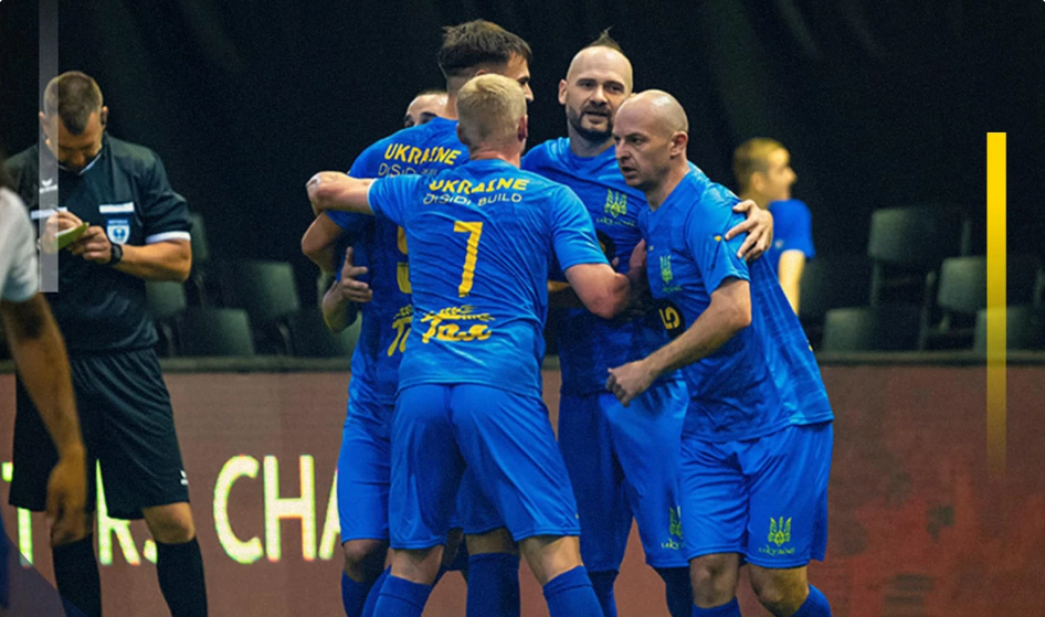 Збірна України з мініфутболу перемогла Англію в першому матчі чемпіонату Європи 11 Збірна України з мініфутболу