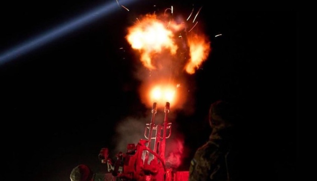 Повітряні сили показали, як ППО знищила на півдні російський дрон