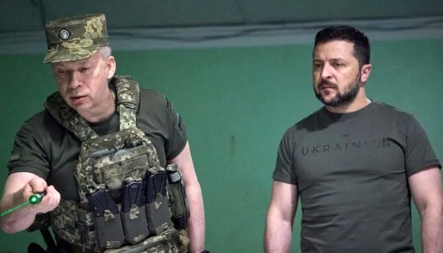 Президент заслухав доповіді Сирського щодо ситуації на Покровському напрямку