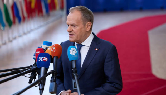 Україна рано чи пізно переможе у цій війні - Туск