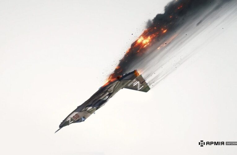 Українські зенітники збили російський Су-25 на Донеччині