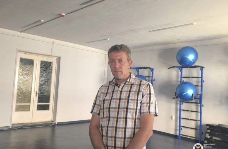 Ветеран з Чернівців відкрив спортзал для дітей за грантові кошти