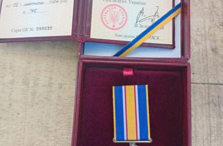 Військовий із Буковини отримав орден «За мужність»