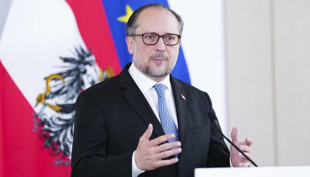 Глава МЗС Австрії вважає, що Путін не налаштований на мирні переговори