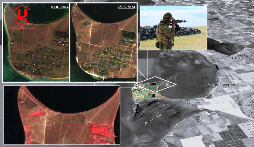 poblizu kurortnogo selishha horli na tot hersonshhini rosijani oblashtuvali poligon 18728ae