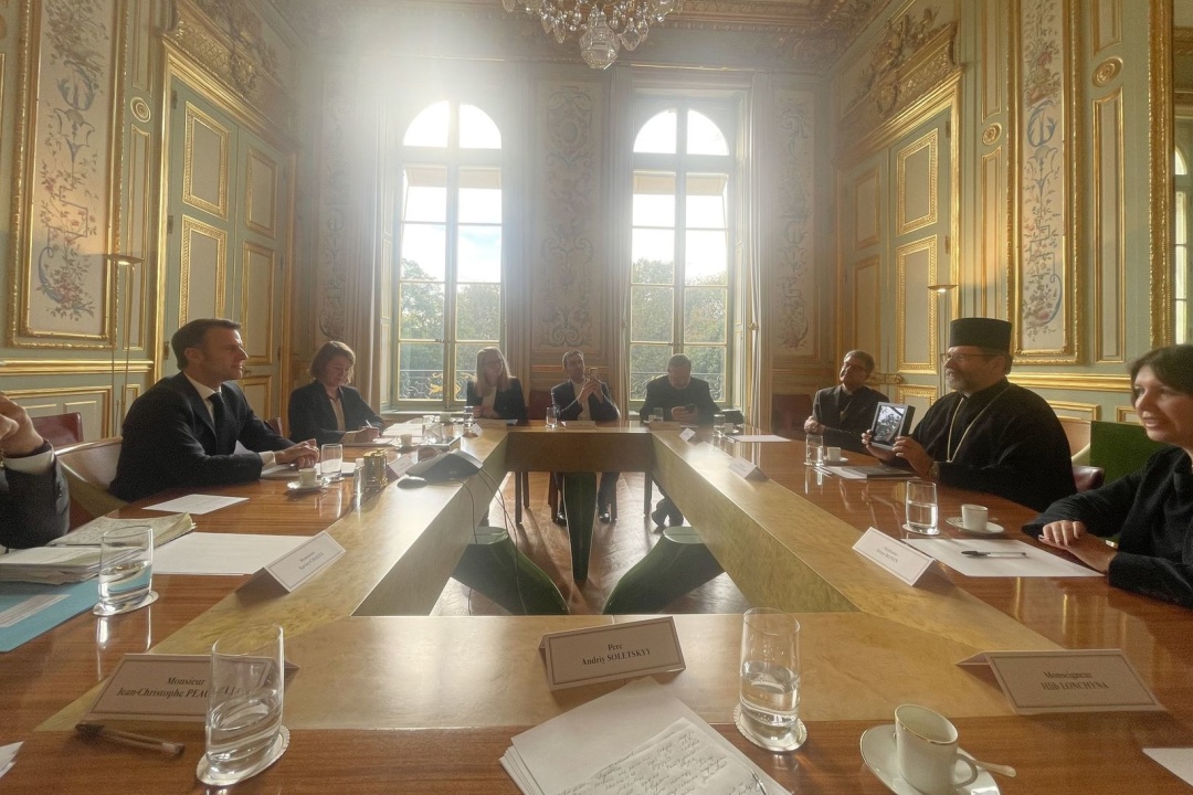 glava ugkc zustrivsja z makronom i podjakuvav za pidtrimku ukrayini a074520