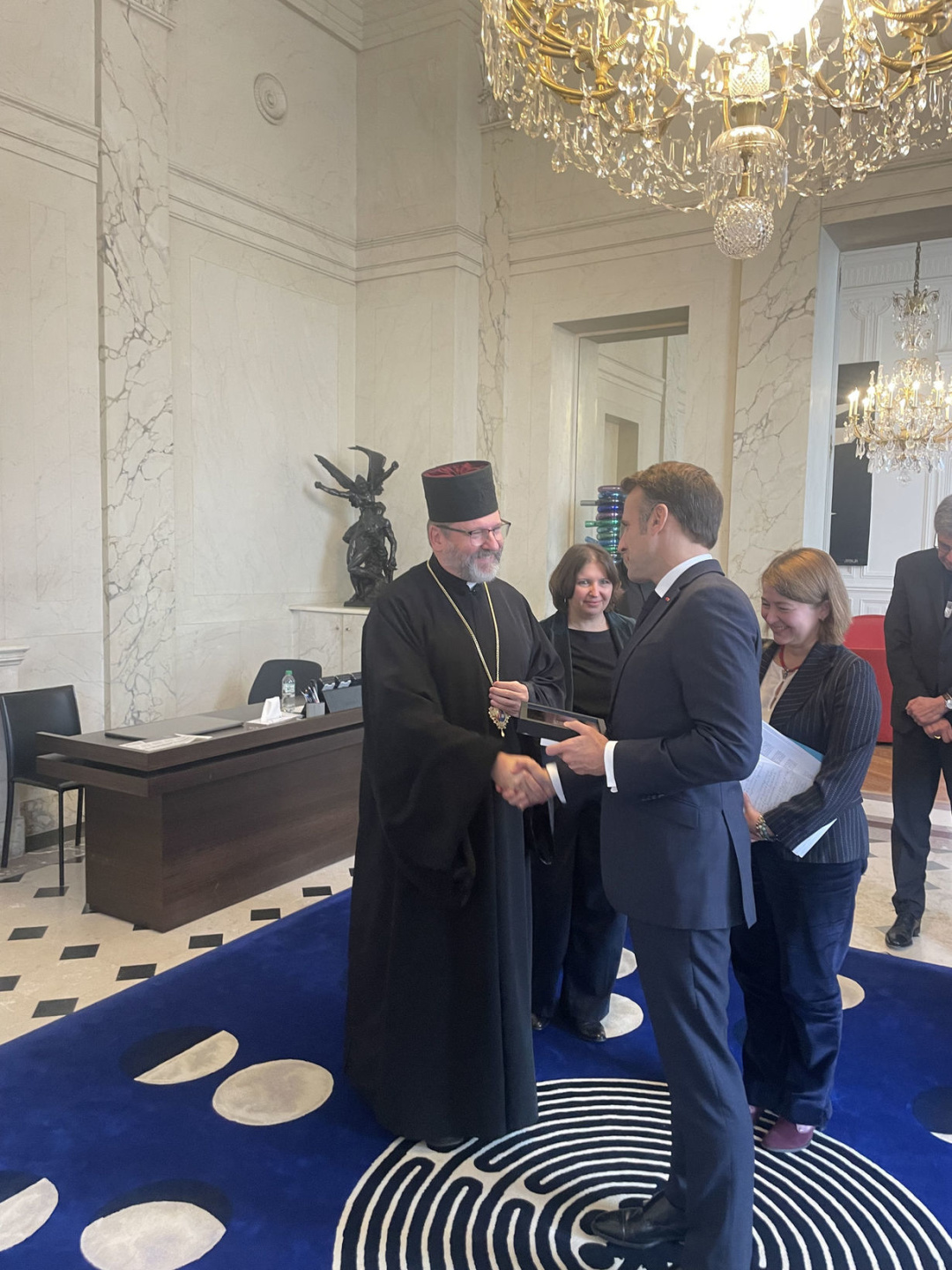 glava ugkc zustrivsja z makronom i podjakuvav za pidtrimku ukrayini cfe842f