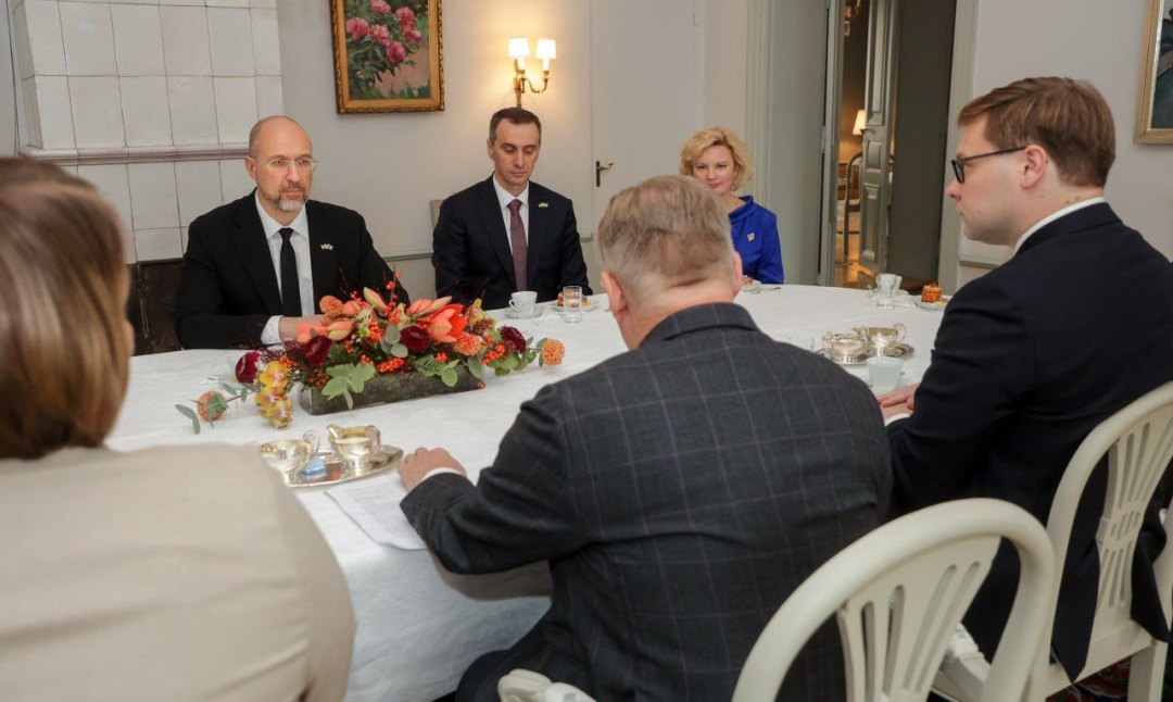 shmigal i mer gelsinki obgovorili rozvitok zelenih tehnologij fe96818