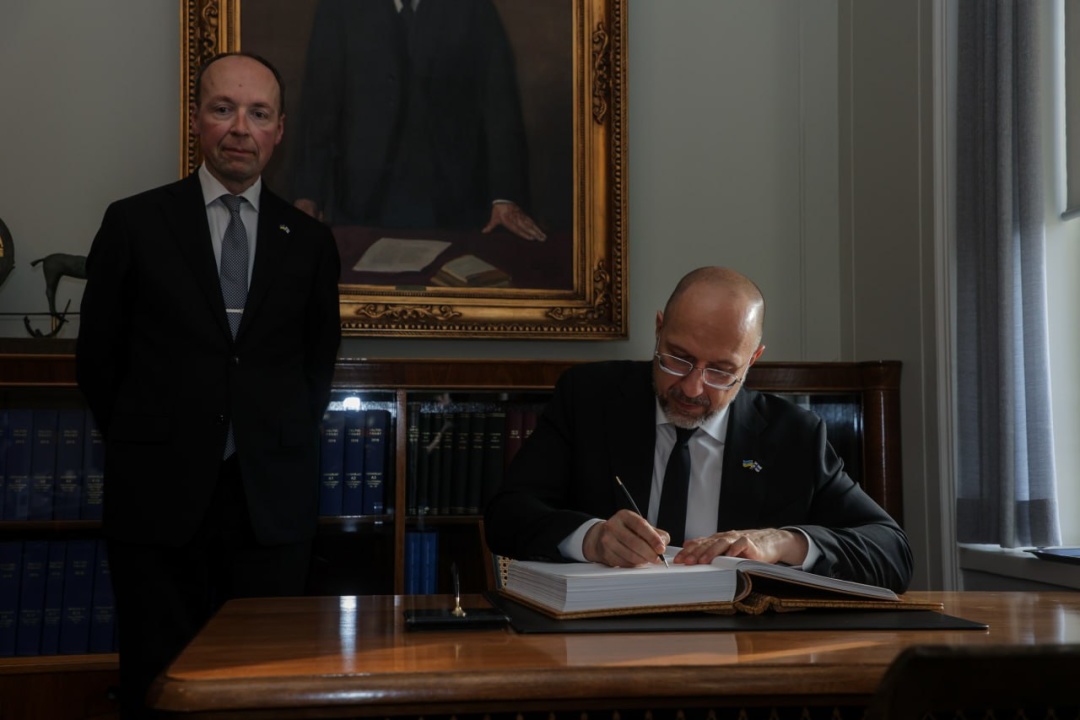 shmigal obgovoriv zi spikerom finljandiyi protidiju gibridnij agresiyi rf b025c27