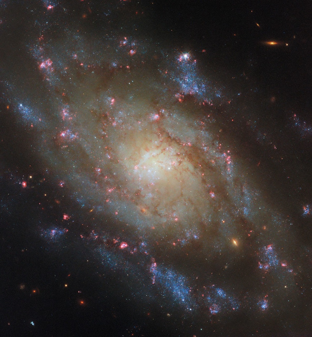 hubble pokazav spiralnu galaktiku v suziryi gidra ee979dd