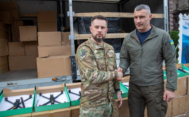Третя штурмова показала роботу дронів, які передані від громади Києва