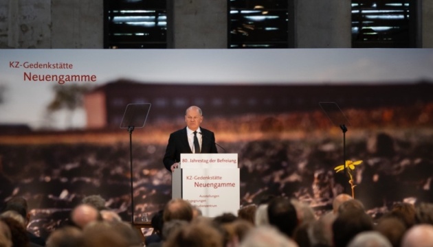 Шольц в останній промові на посаді канцлера Німеччини закликав до миру