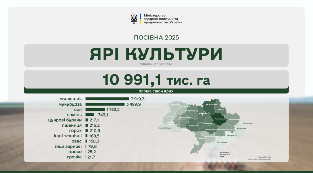 v ukrayini vzhe zasijali jarih zernovih 87 vid prognozovanih ploshh cb4cbf7