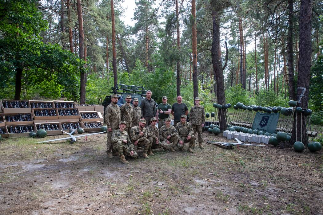 Понад 2300 безпілотників та системи РЕБ від мера Києва Віталія Кличка передано для ЗСУ