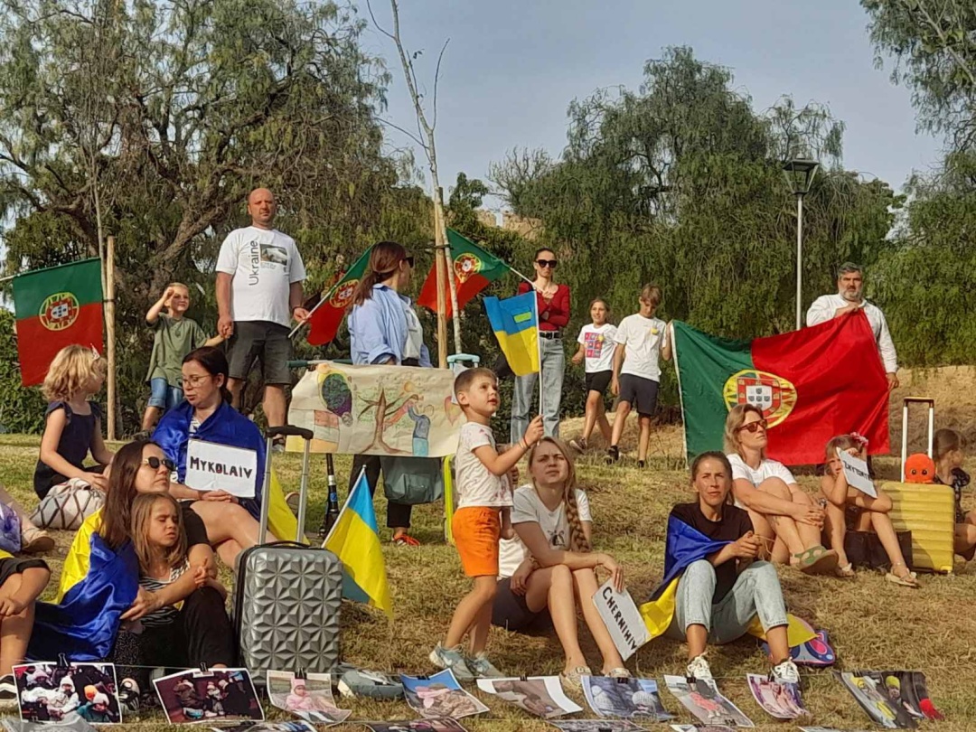 u portugaliyi ukrayinci proveli akciju golosi ditej 477a3c1