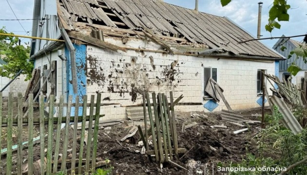 Ворог за добу завдав 332 удари по Запорізькій області