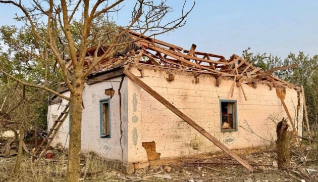 vorog za dobu zavdav 360 udariv po semi naselenih punktah na zaporizhzhi 6450e1e