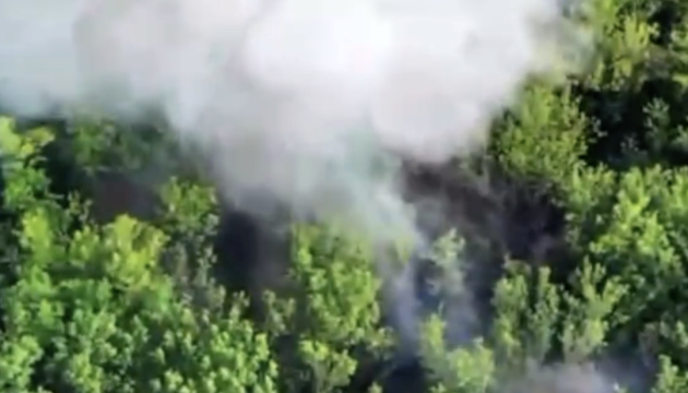 ЗСУ підірвали дроном три польові склади росіян на Куп'янському напрямку