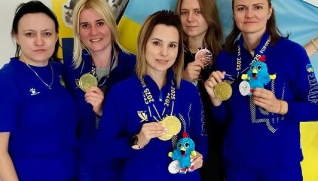 Збірна України виграла 9 нагород на чемпіонаті Європи з кульової стрільби