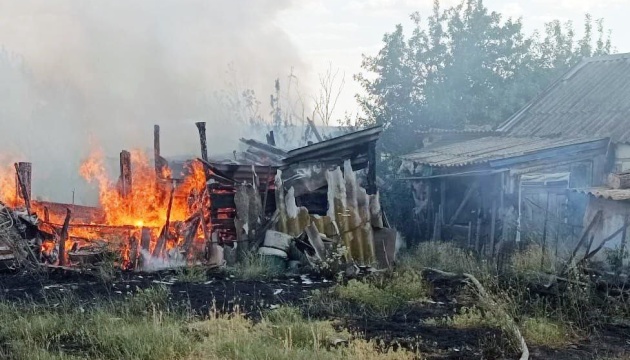 Росіяни за добу 583 рази били по Запорізькій області