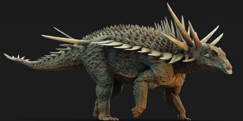 u marokko vijavili pank rok dinozavra z metrovimi shipami 856df6c