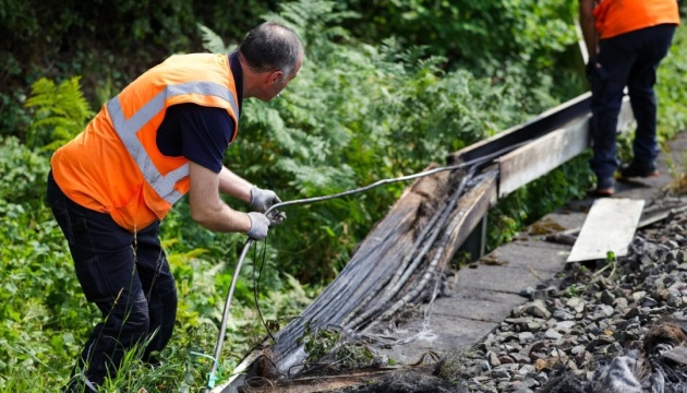 У Німеччині на залізниці виявили ще одну пошкоджену ділянку
