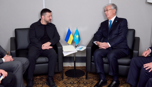 Зеленський і Токаєв обговорили шляхи завершення війни та економічну співпрацю між країнами 