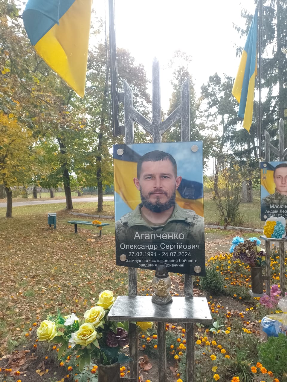 pamjati granatometnika 134 go okremogo bataljonu ok pivnich oleksandra agapchenka f18dd45