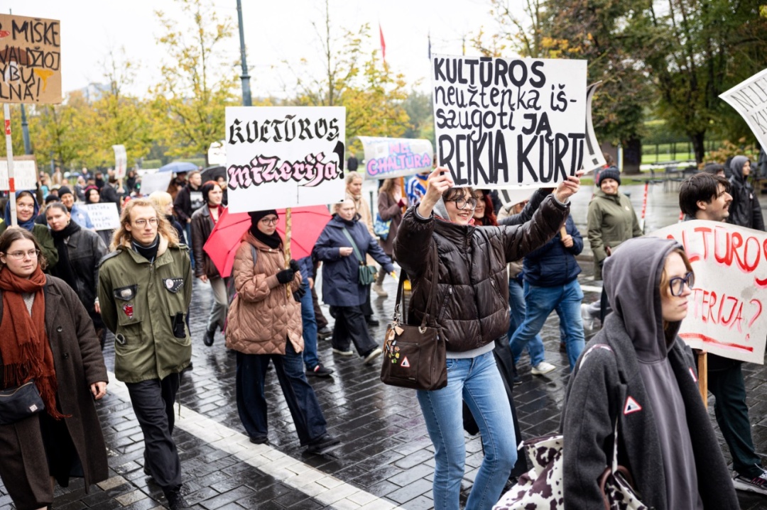 u litvi pracivniki kulturi vijshli na protesti cherez situaciju navkolo minkultu 2004db5