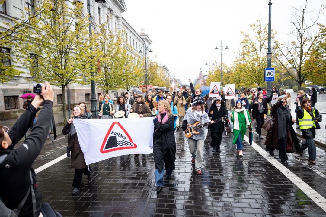 u litvi pracivniki kulturi vijshli na protesti cherez situaciju navkolo minkultu 5af515b