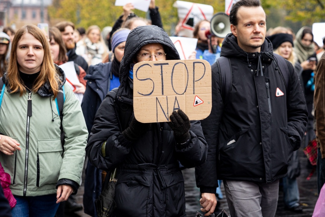 u litvi pracivniki kulturi vijshli na protesti cherez situaciju navkolo minkultu d63b7c9