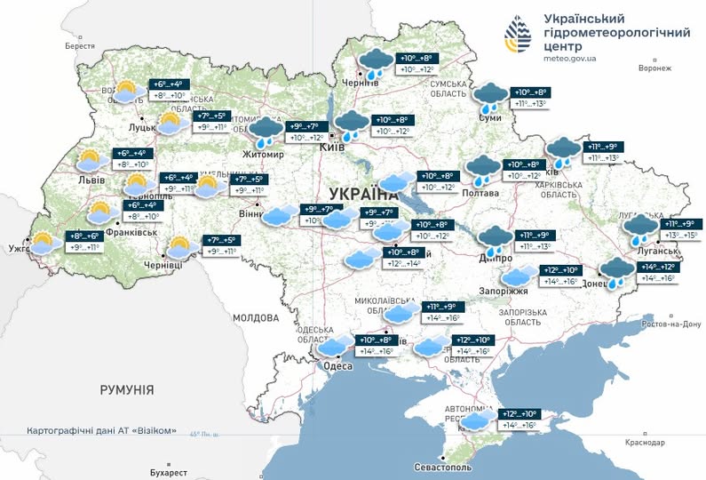 ukrayini prognozujut do 13deg majzhe bez opadiv 6e57294