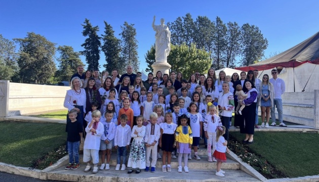 Українська католицька школа в Римі розпочала навчальний рік з уроку про славетних діаспорян