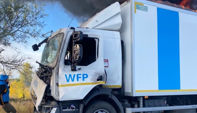 В ООН відреагували на атаку Росії по автівках гуманітарної місії на Херсонщині