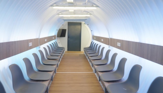 У Бородянці встановили перше модульне підземне укриття