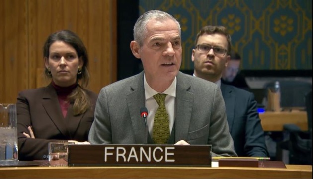 Франція в ООН: Мирні переговори мають враховувати інтереси України та Європи