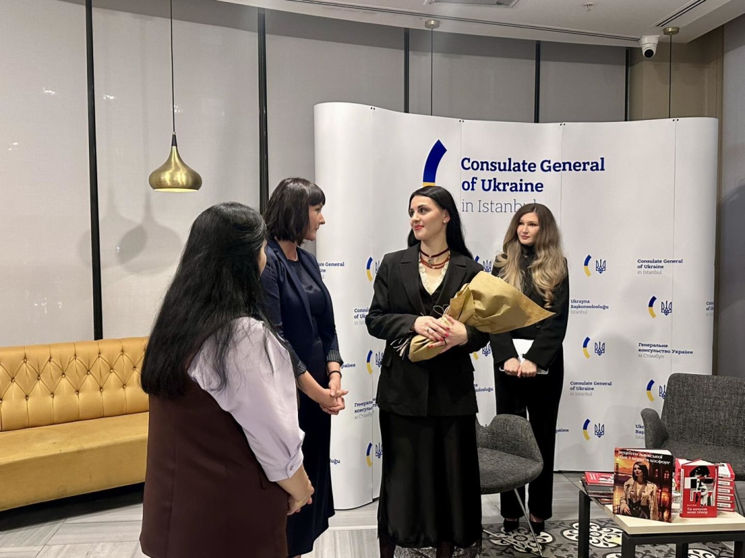 u stambuli ukrayinska pismennicja prezentuvala novelu pro zhinochu svobodu 8d463c1