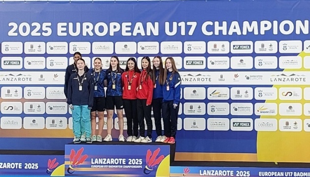 ukrayinski badmintonistki zdobuli dvi nagorodi na yevro u17 v ispaniyi e6708fd