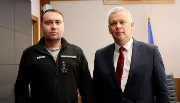 Буданов зустрівся з координатором польських спецслужб Сємоняком