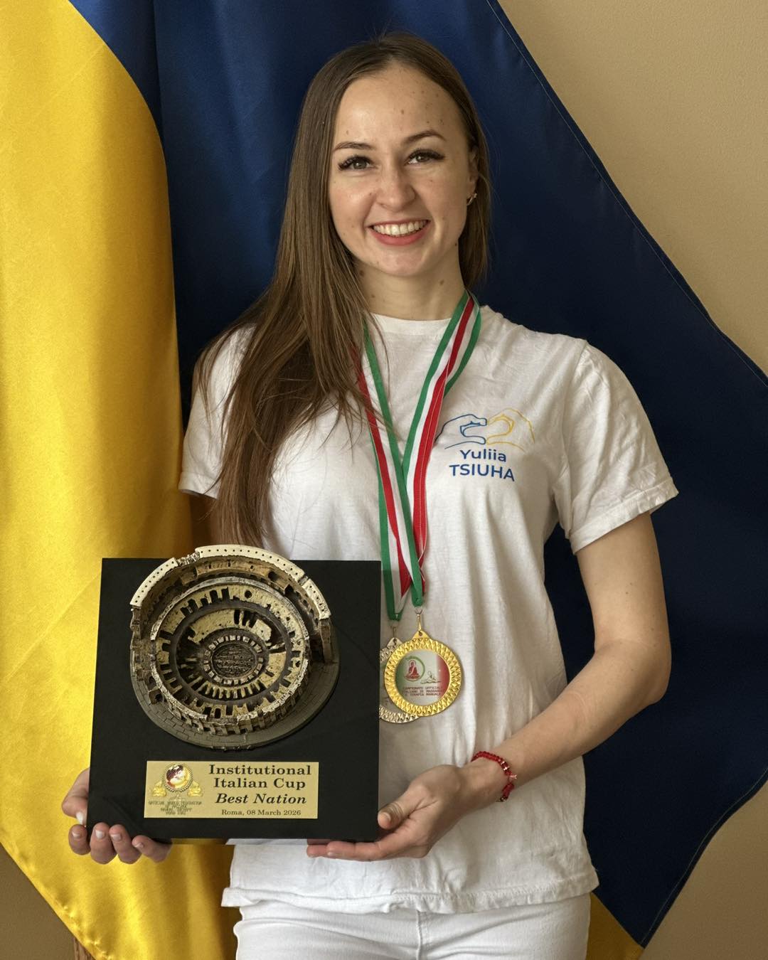 masazhistka z bukovina dopomogla ukrayinskij zbirnij zdobuti kubok naciyi na chempionati v italiyinbsp 4409bac