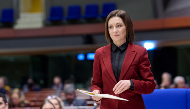 Молдова готова приєднатися до Коаліції охочих для допомоги Україні - Санду