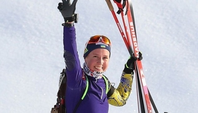 Олександра Меркушина виграла жіночий масстарт чемпіонату України з біатлону