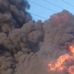 u krasnodarskomu krayi pislja ataki droniv gorit naftobaza 66a74f3