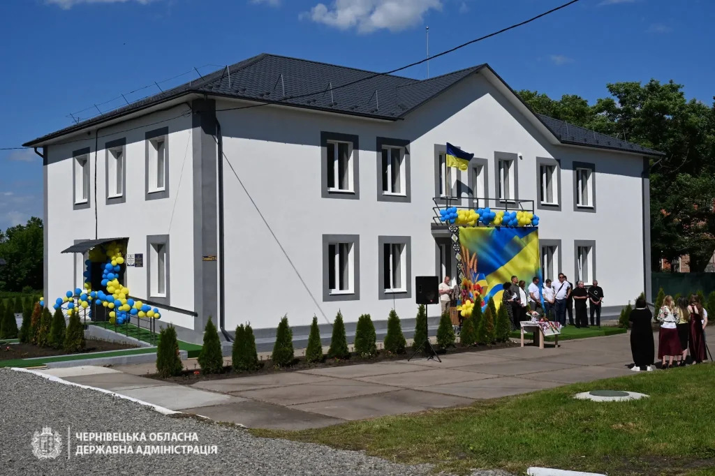 У Вікнянській територіальній громаді на Буковині відкрили новий будинок тимчасового проживання для переселенців