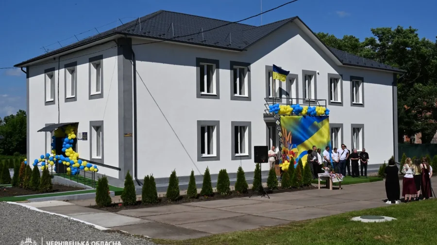 У Вікнянській територіальній громаді на Буковині відкрили новий будинок тимчасового проживання для переселенців
